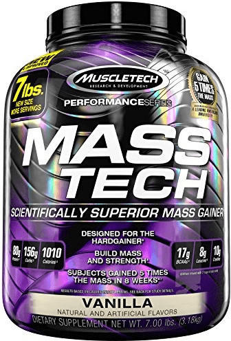 Muscletech Mass-Tech, Vanilla - 3180g