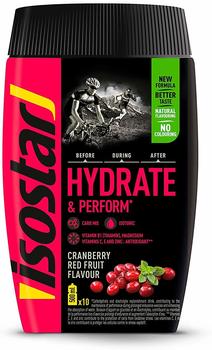 Isostar Hydrate & Perform - 400g - Cranberry Red Fruit