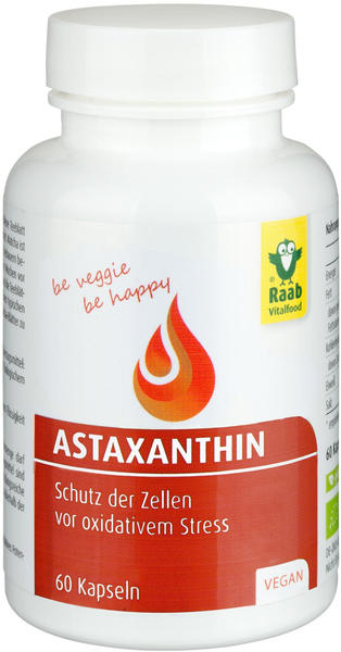 Raab Vitalfood Astaxanthin Kapseln (60 Stk.)