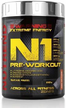 NUTREND N1 Pre-Workout, 510g