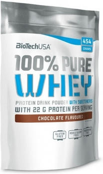 BioTech USA 100% Pure Whey Strawberry 454g
