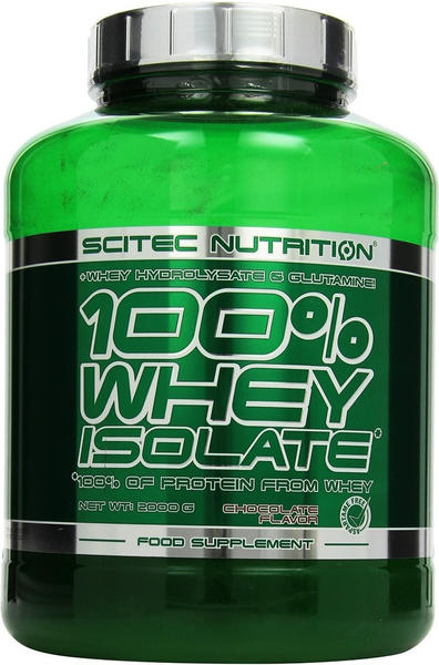 Scitec Nutrition Protein Whey Isolate, Schokolade, 2000g