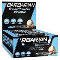 Stacker2 Barbarian Crunchy Protein Bar Proteinriegel Eiweißriegel 15x55g (Chocolate Coconut)