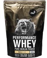 nu3 Performance Whey, Vanille - Proteinpulver 1000 g Pulver