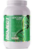 Evogen Isoject Natural Whey Protein Isolate 840 g Chocolate
