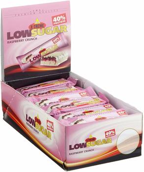 INKOSPOR X-Treme Low Sugar Raspberry Crunch Riegel 24 x 65 g