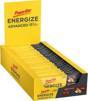 PowerBar Energize Advanced Mocca Almond Riegel 25 x 55 g