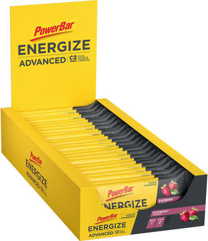 PowerBar Energize Advanced Himbeere Riegel 25 x 55 g