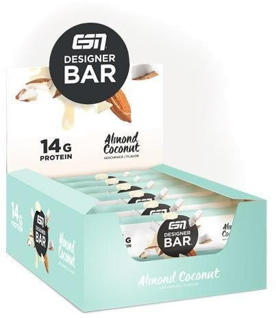 ESN Designer Bar 12 x 45 g Almond Coconut