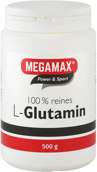 Megamax Glutamin 100% Rein Pulver (500 g)