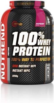 NUTREND 100% Whey Protein, 2250 g Dose, Raspberry