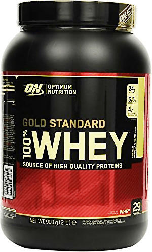 Optimum Nutrition Gold Standard 100% Whey French Vanilla Pulver 900 g