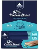 Multipower 53% Protein Boost Bar - 20x45g - Coconut, Grundpreis: &euro; 49,24 /...