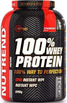 NUTREND 100% Whey Protein, 2250 g Dose, Strawberry