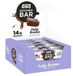 Elite Sports Nutrients ESN Designer Bar 12 x 45 g Fudge Brownie
