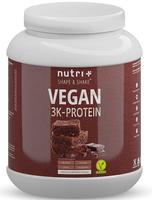nutri+ Veganes Protein Pulver 3k - Chocolate Brownie 1000 g