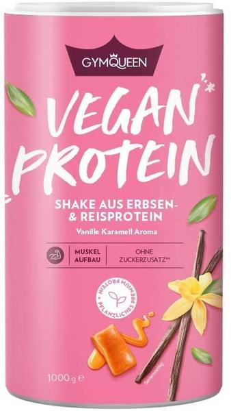 GymQueen Vegan Protein - 1000g - Vanille Karamell