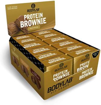 Bodylab24 Protein Brownie - 12x50g - Peanut Butter