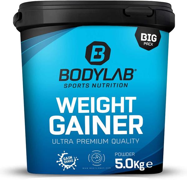 Bodylab24 Weight Gainer - 5000g - Haselnuss-Kakao