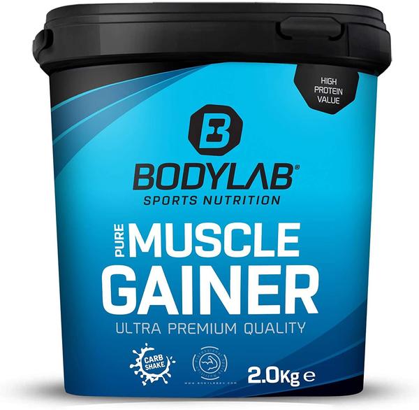 Bodylab24 Pure Muscle Gainer - 2000g - Erdbeer