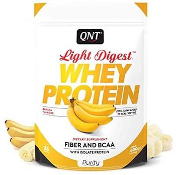 QNT Light Digest Whey Protein Banane Pulver 500 g