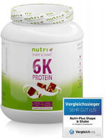 nutri+ 6K Veganes Protein Pulver - Chocolate Peanut 1000 g