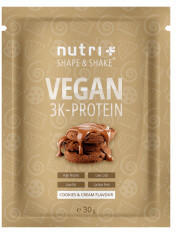 Nutri-Plus Vegan 3K Protein 30g Cookies & Cream