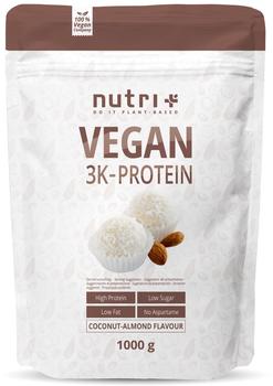 Nutri + Vegan 3K Protein Kokos-Mandel Pulver 1000 g