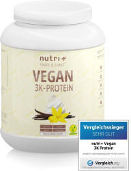 Nutri-Plus Vegan 3K Shape & Shake 1000g Vanilla