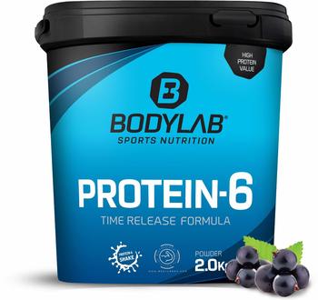 Bodylab24 Protein-6 - 2000g - Blaubeere