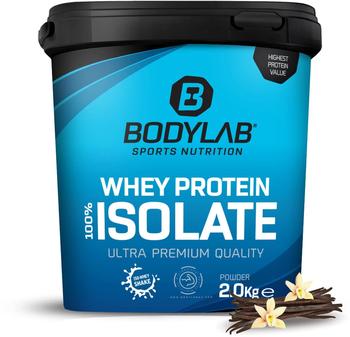 Bodylab24 Whey Protein Isolat - 2000g - Vanille