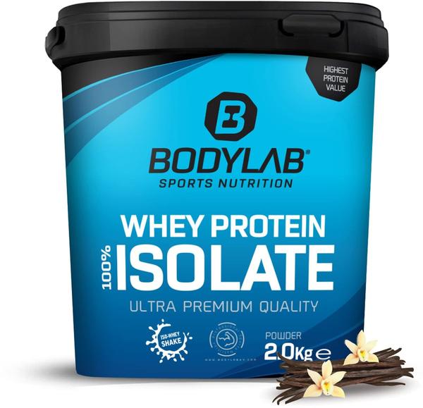 Bodylab24 Whey Protein Isolat - 2000g - Vanille
