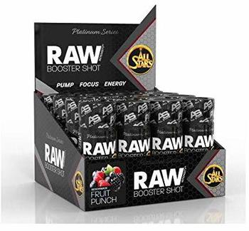 All Stars Raw Intensity Booster Shot 16 x 60 ml Shots Fruit Punch,