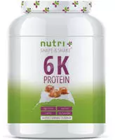 nutri+ 6K Veganes Protein Pulver - Salted Caramel 1000 g