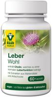Raab Vitalfood Leberwohl (60 Kapseln), Grundpreis: &euro; 406,36 / kg