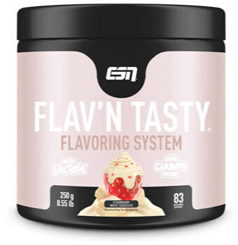 Elite Sports Nutrients ESN Flavn Tasty 250g Strawberry White Chocolate