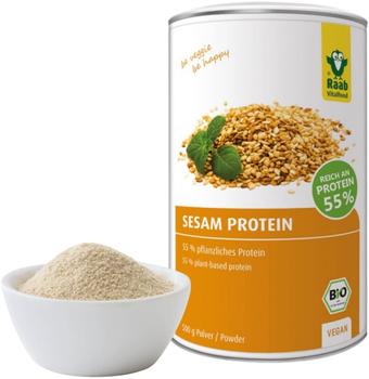 Raab Vitalfood Organic Sesam Seed Protein Pulver 500 g