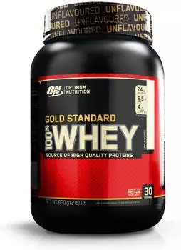 Optimum Nutrition 100% Whey Gold Standard 908g Unflavoured