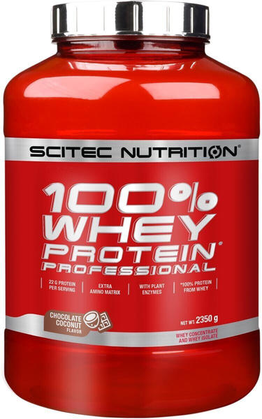 Scitec Nutrition 100% Whey Protein Professional 2350g Chocolate Coconut