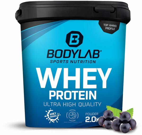 Bodylab24 Whey Protein Blaubeere Pulver 2000 g