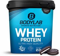 Bodylab24 Whey Protein Isolat - 2000g - Cookies & Cream, Grundpreis: &euro; 41,50 /