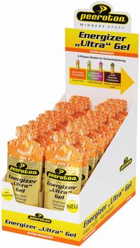 Peeroton Energizer Ultra Gel Box 24 x 40ml Pfirsich 2022 Nutrition Sets & Sparpacks