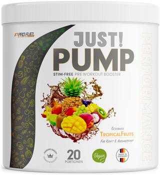 ProFuel Just! Pump Booster, 400 g Dose, Tropical Fruits
