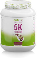 nutri+ 6K Veganes Protein Pulver - Chocolate 1000 g