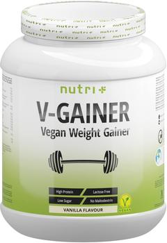 NUTRI+ (1.50 EUR/100g) Nutri+ V Gainer Vegan Weight Gainer (2000g) Vanille
