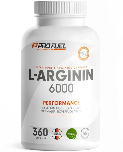 ProFuel L-Arginin 6000, 360 Kapseln Dose