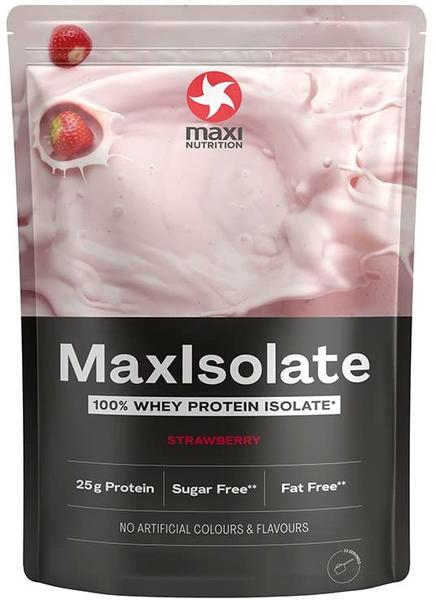 Maxinutrition 100% Whey Protein Isolate Erdbeere Pulver 1000 g