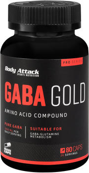 Body Attack Gaba Gold 80 Caps