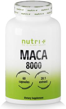 Nutri Plus nutri+ Maca 8000, 180 Kapseln