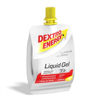 Dextro Energy Liquid Gel Box 6 x 60ml Lemon + Coffein 2021 Sportnahrung